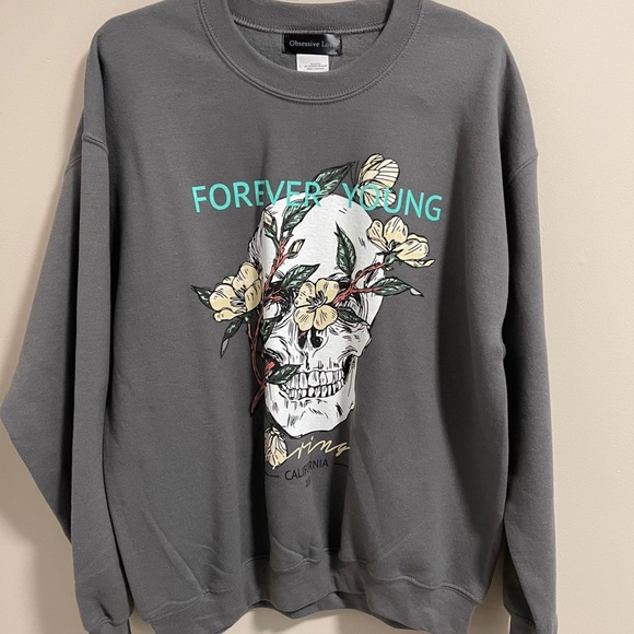 Obsessive Love Tops - Women’s Pullover Sweatshirt